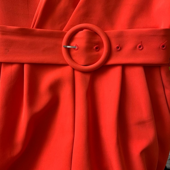 Gorgeous Red Romper- WORN ONCE - Picture 3 of 4